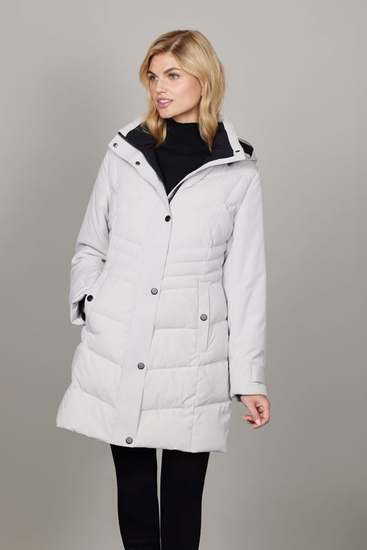JUNGE Miranda Off White Down Jacket