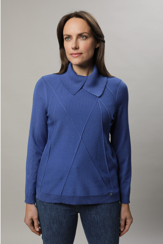 Gollehaug Sapphire Knit Jumper