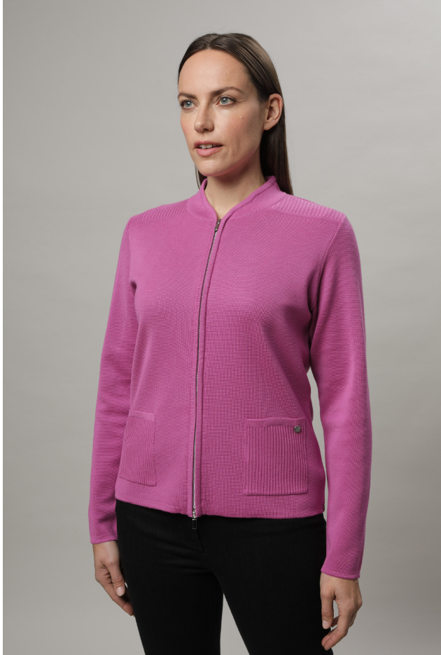 Gollehaug Pink Cardigan