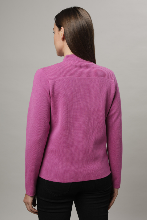 Gollehaug Pink Cardigan