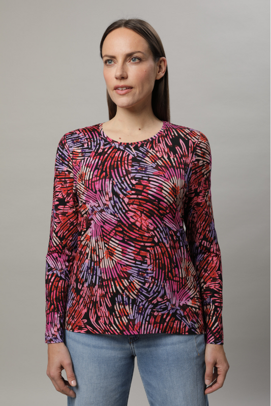Gollehaug Fuchsia Blouse