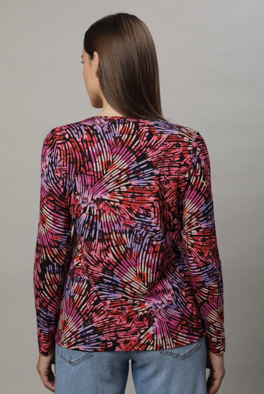 Gollehaug Fuchsia Blouse