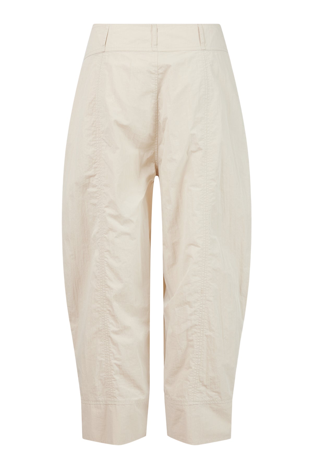 SUNDAY Cream Relaxed Fit Tapered Trousers