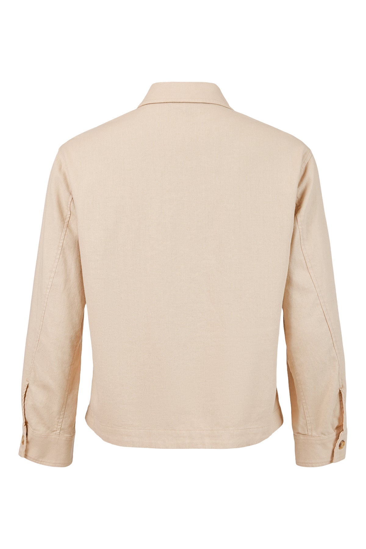 SUNDAY Dark Cream Linen Jacket