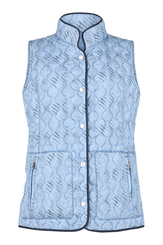 NORMANN Navy and Blue Reversible Gilet