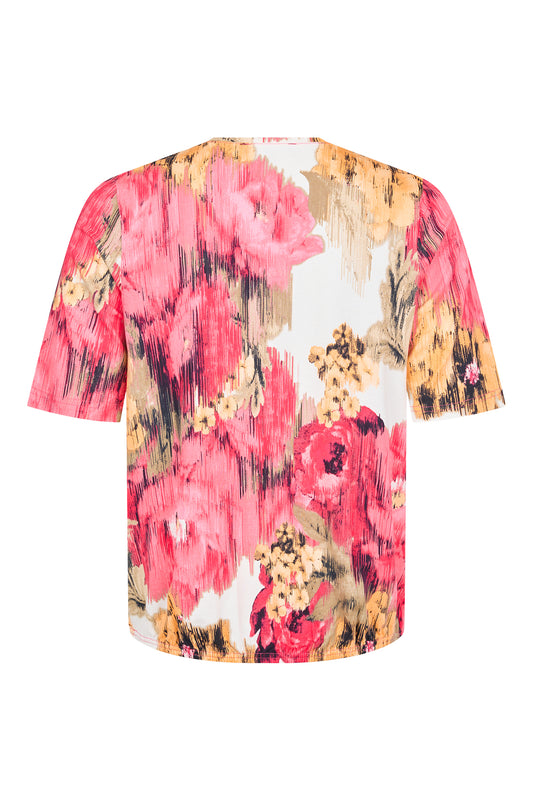 Sunday Pink Printed Blouse