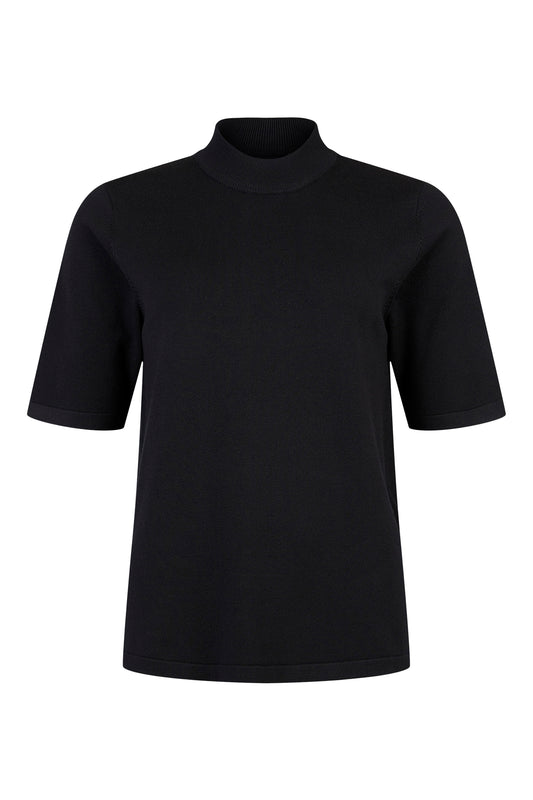 SUNDAY Black Knit Turtleneck Jumper