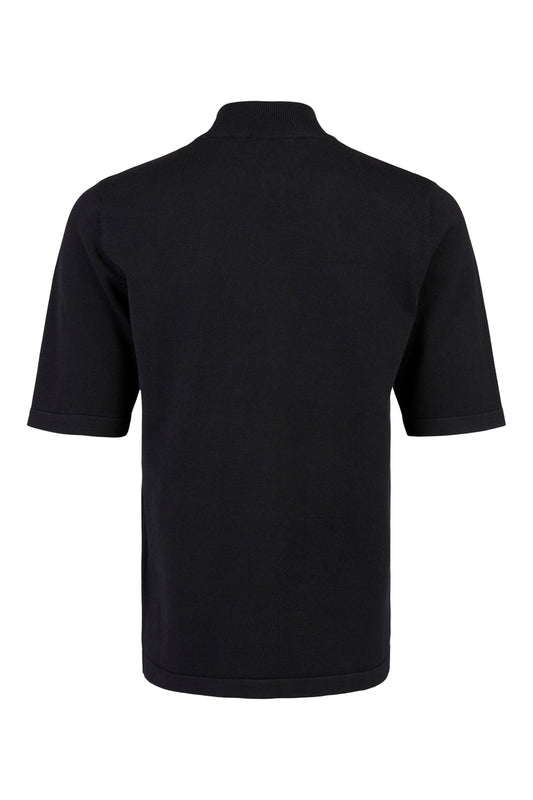 SUNDAY Black Knit Turtleneck Jumper