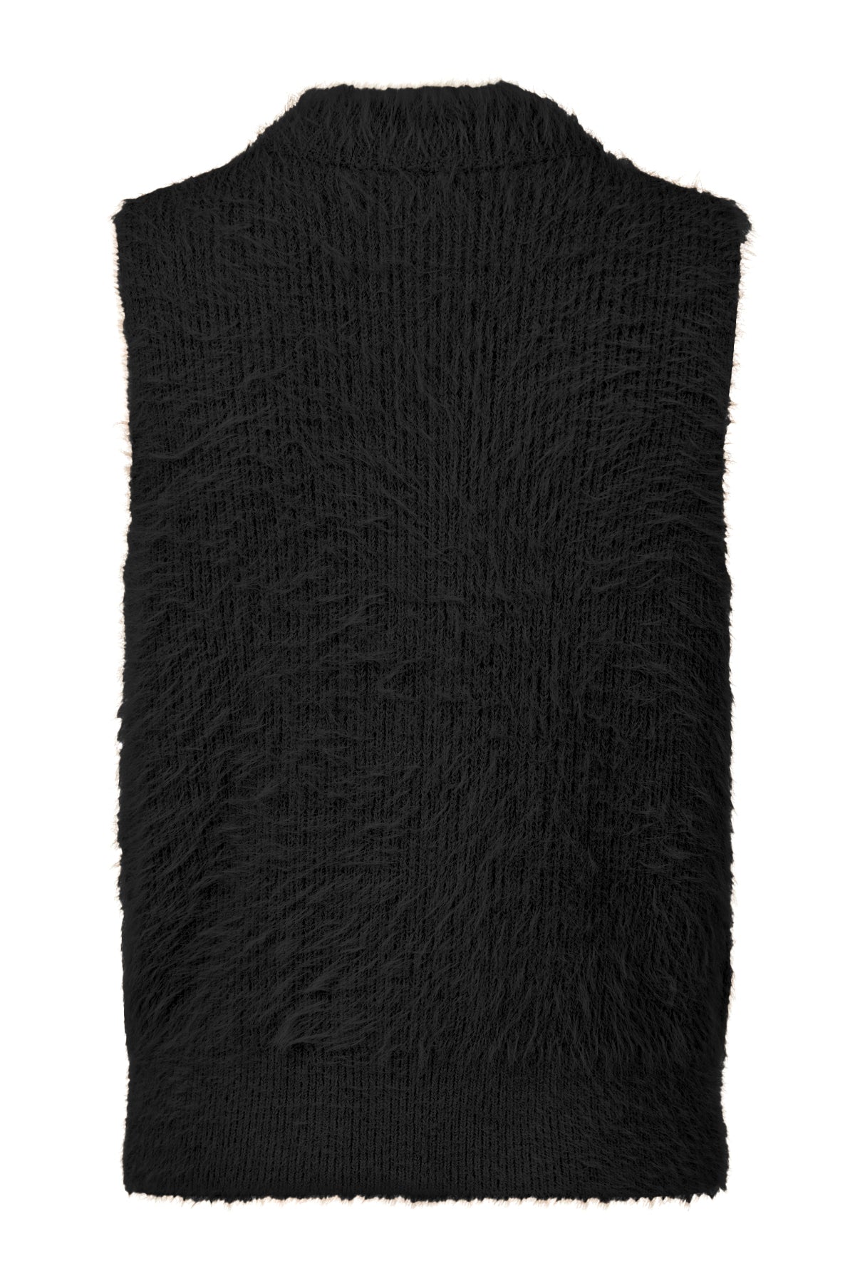 SUNDAY Black Knit Gilet