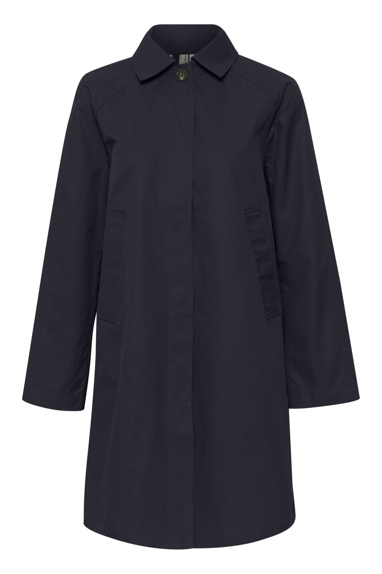 Part Two Navy Mac Jacket