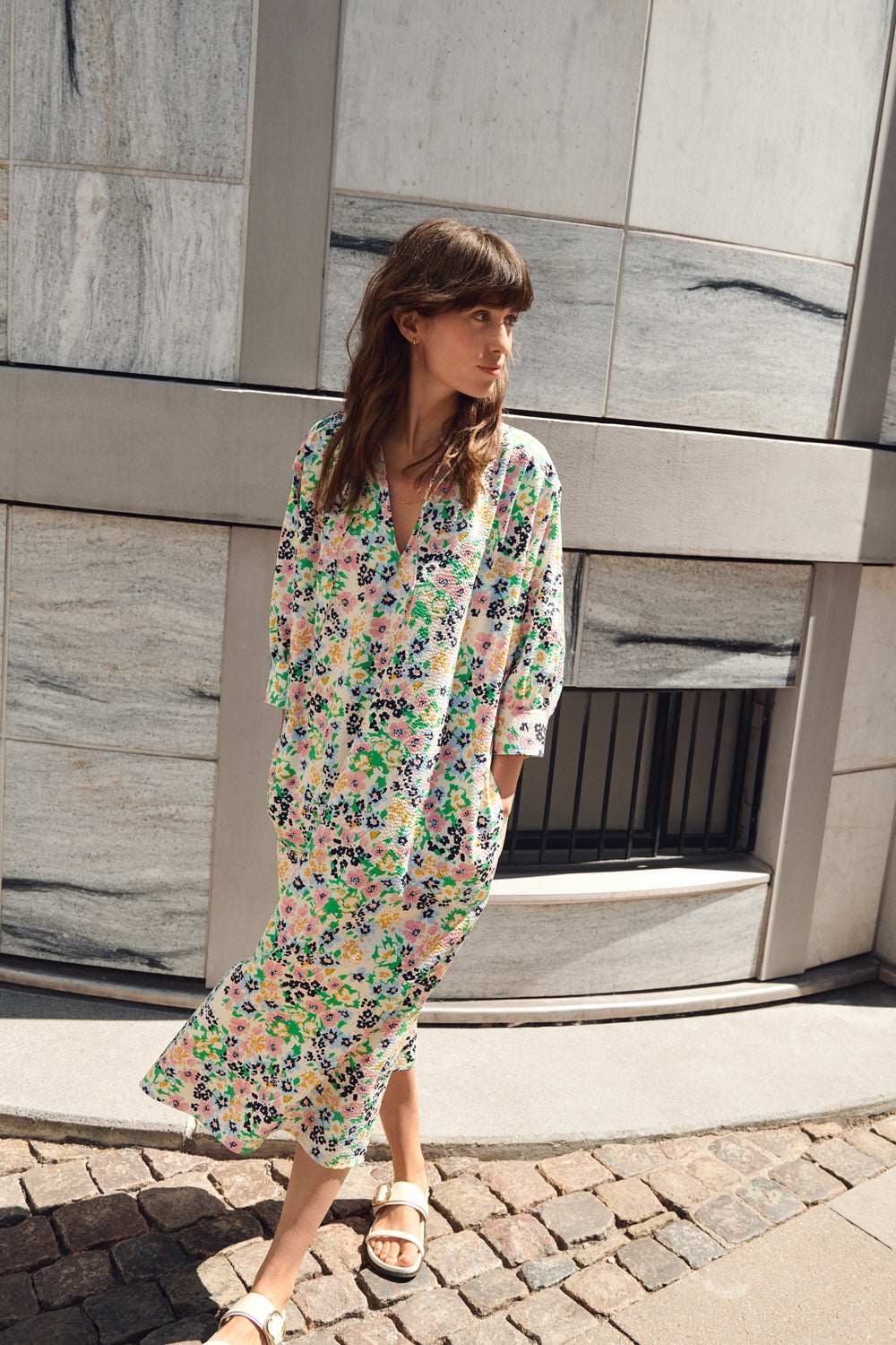 Part Two Floral Midi Dress