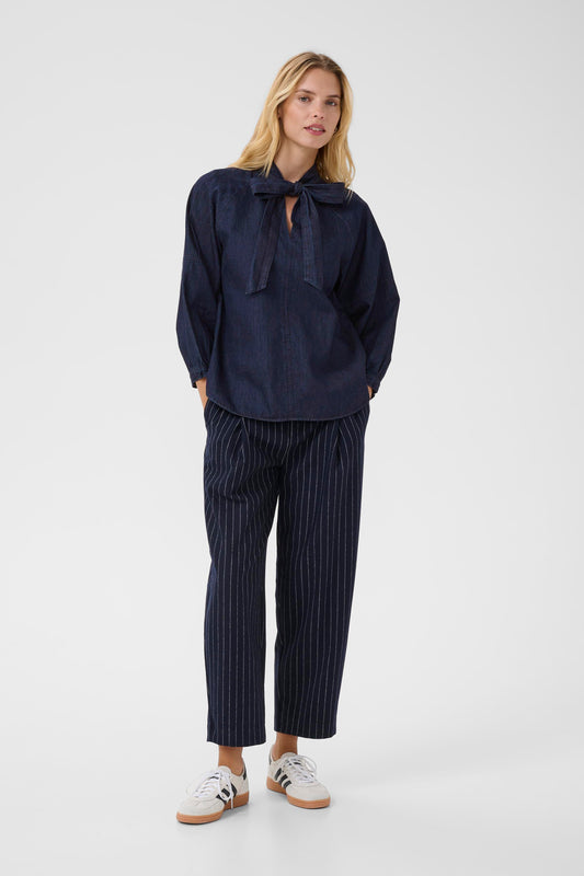 Part Two Rinse Blue Denim Shirt