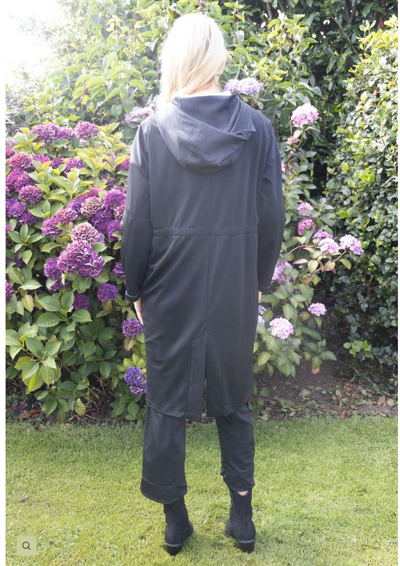 No2moro Black Aphrodite Lightweight Duster