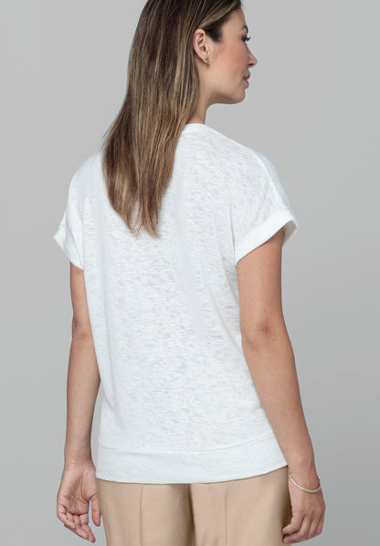 BIANCA Coral Printed T-shirt