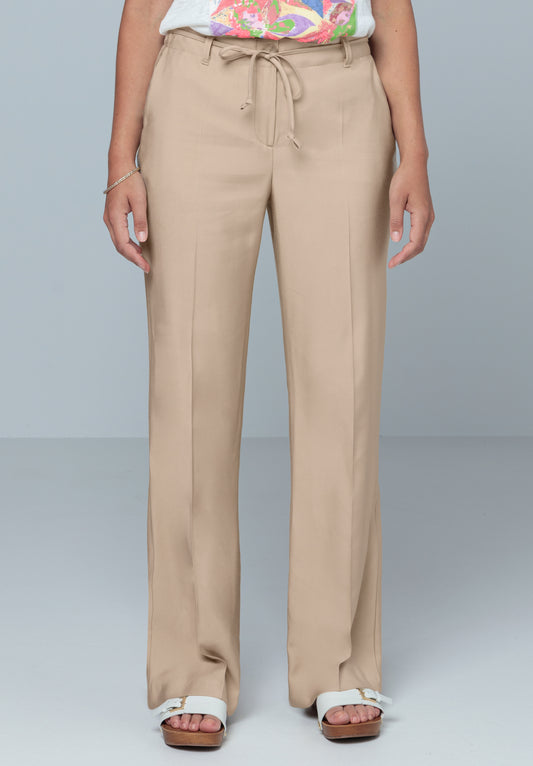 BIANCA Bisque Straight Leg Trousers