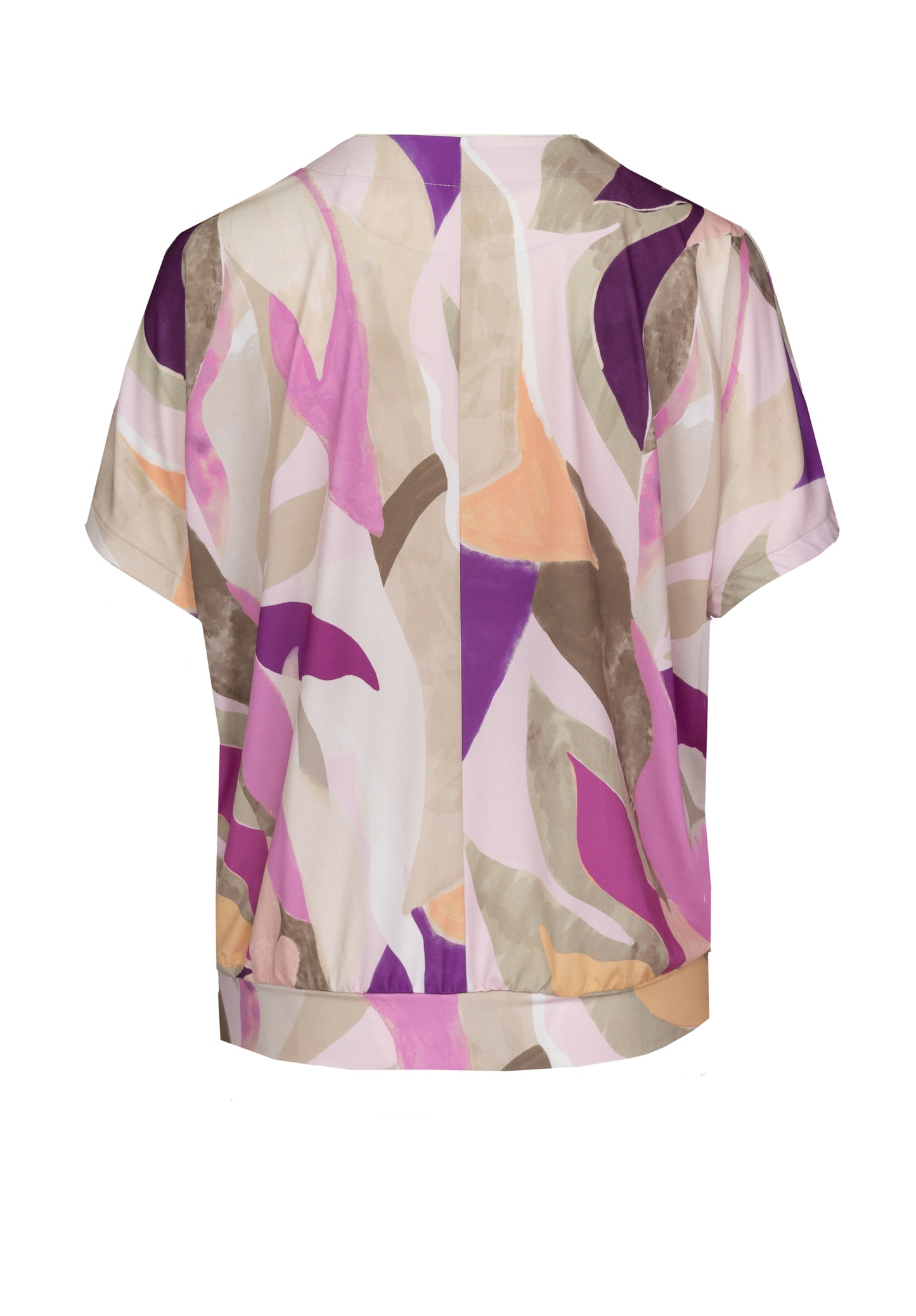 BIANCA Pink Geo Print Blouse
