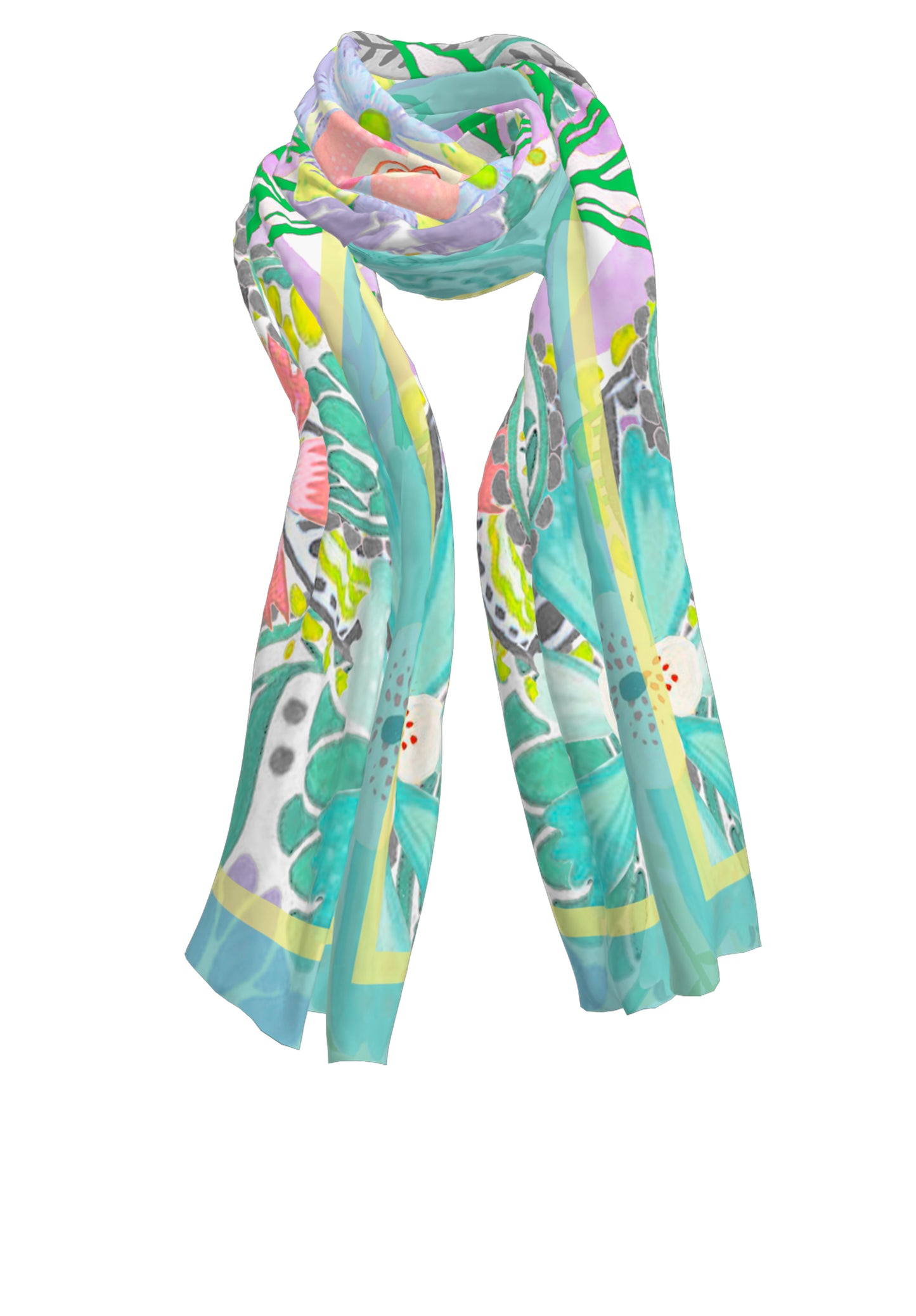 BIANCA Turqouise Scarf
