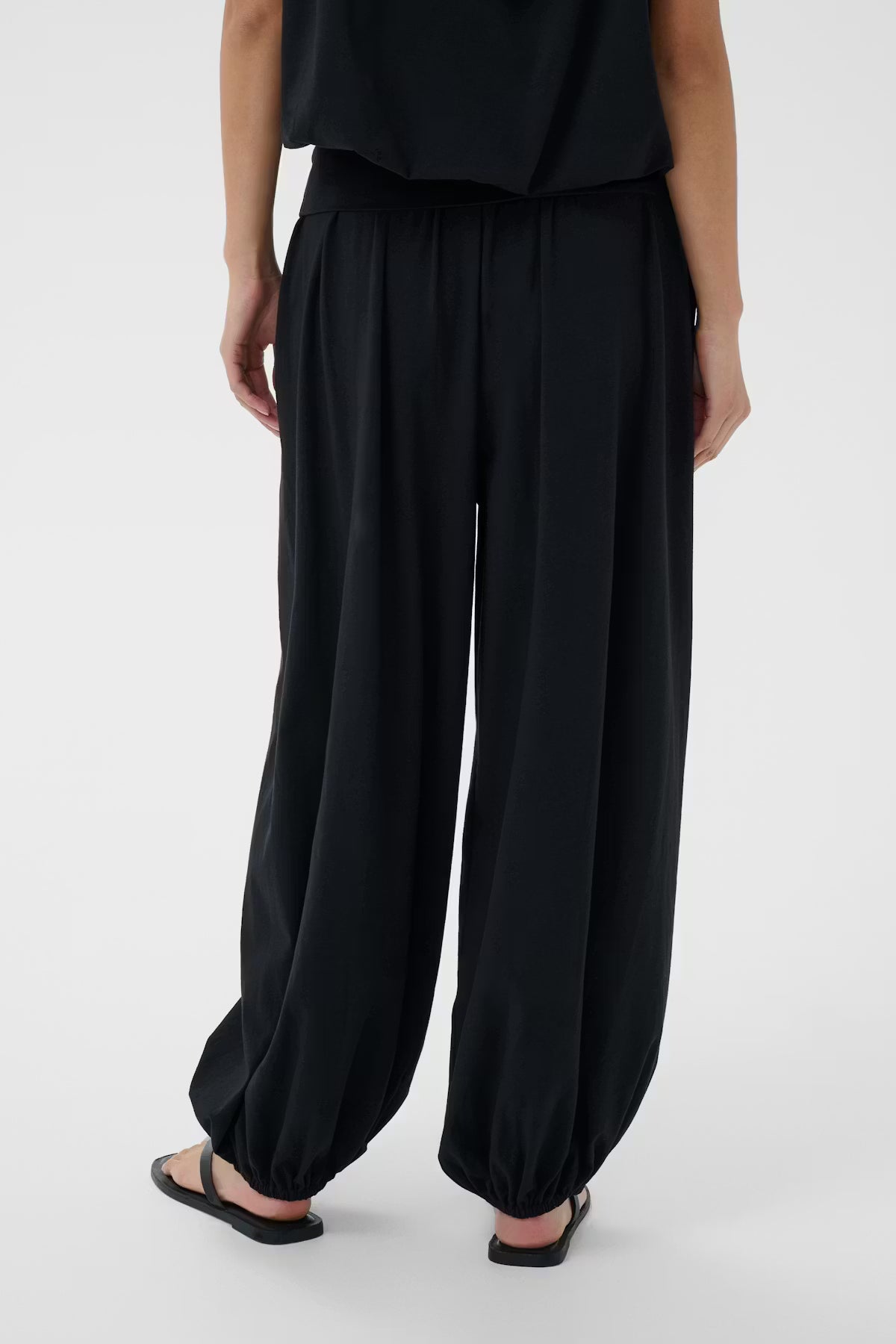 Part Two Black Berite Pants