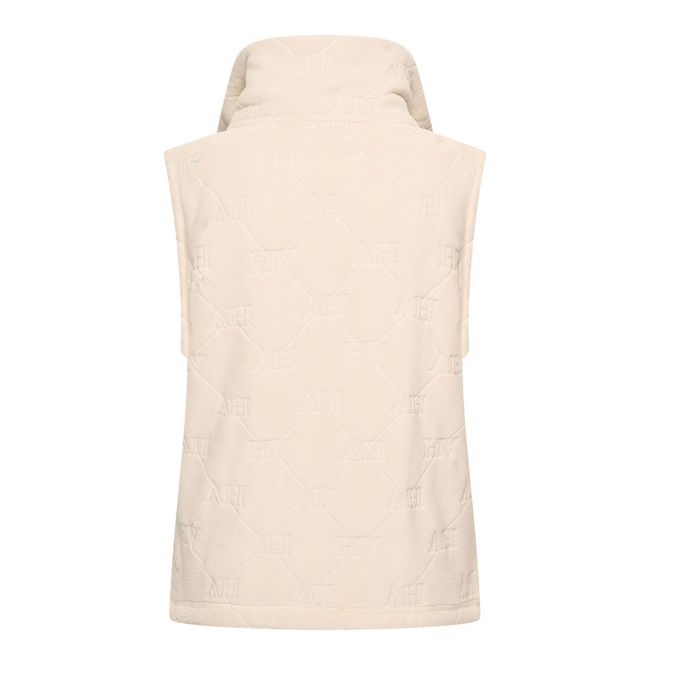 HV Society Cream Polo Gilet
