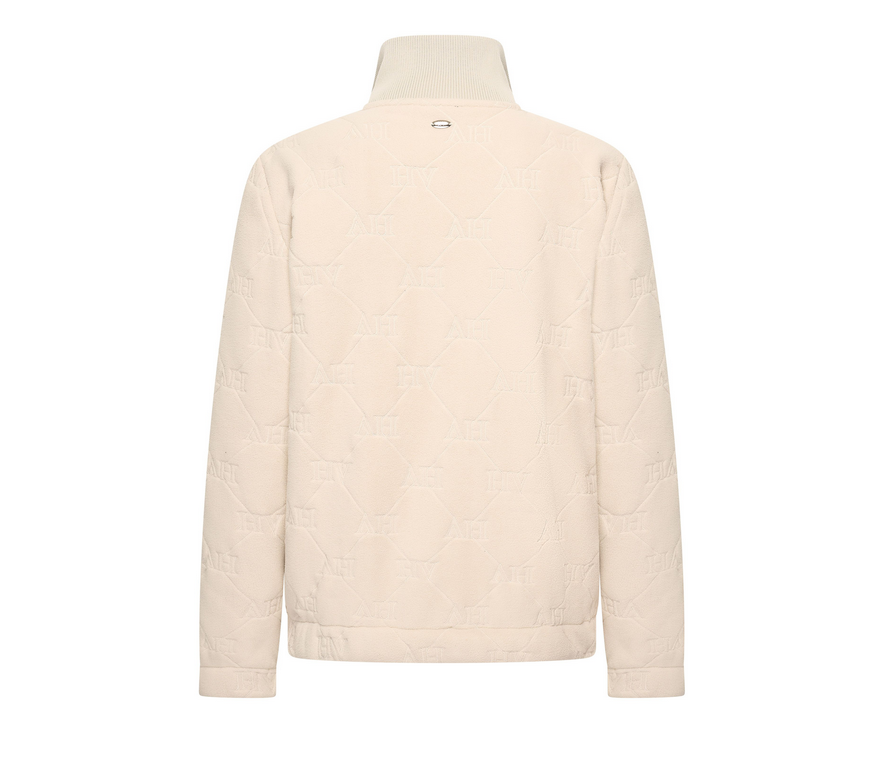 HV Society Cream Polo Cardigan