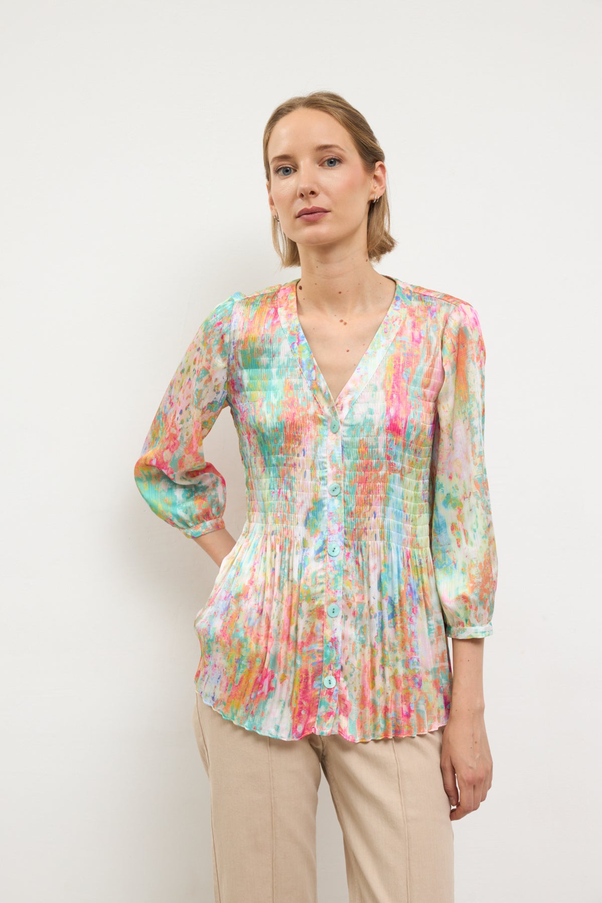 Bariloche Cidro Watercolour Blouse