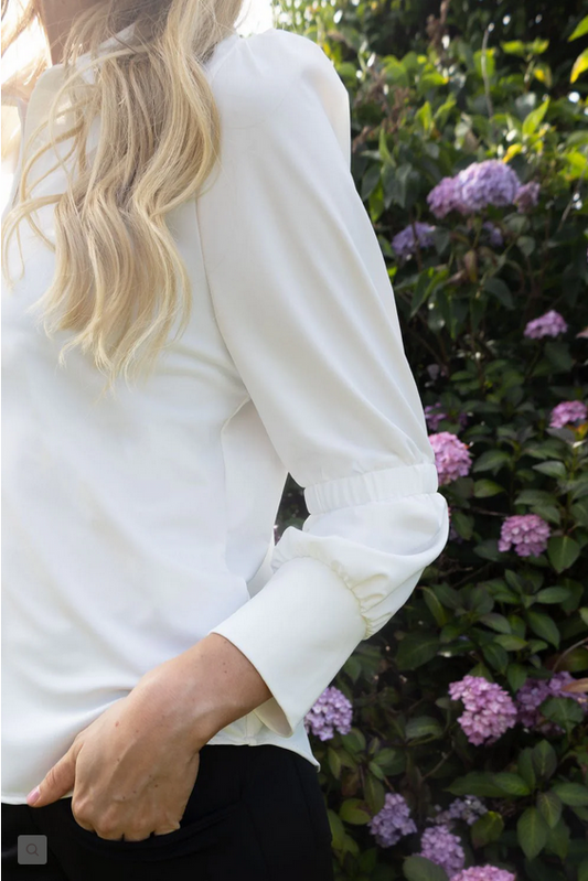 No2moro White Clio Travel Shirt