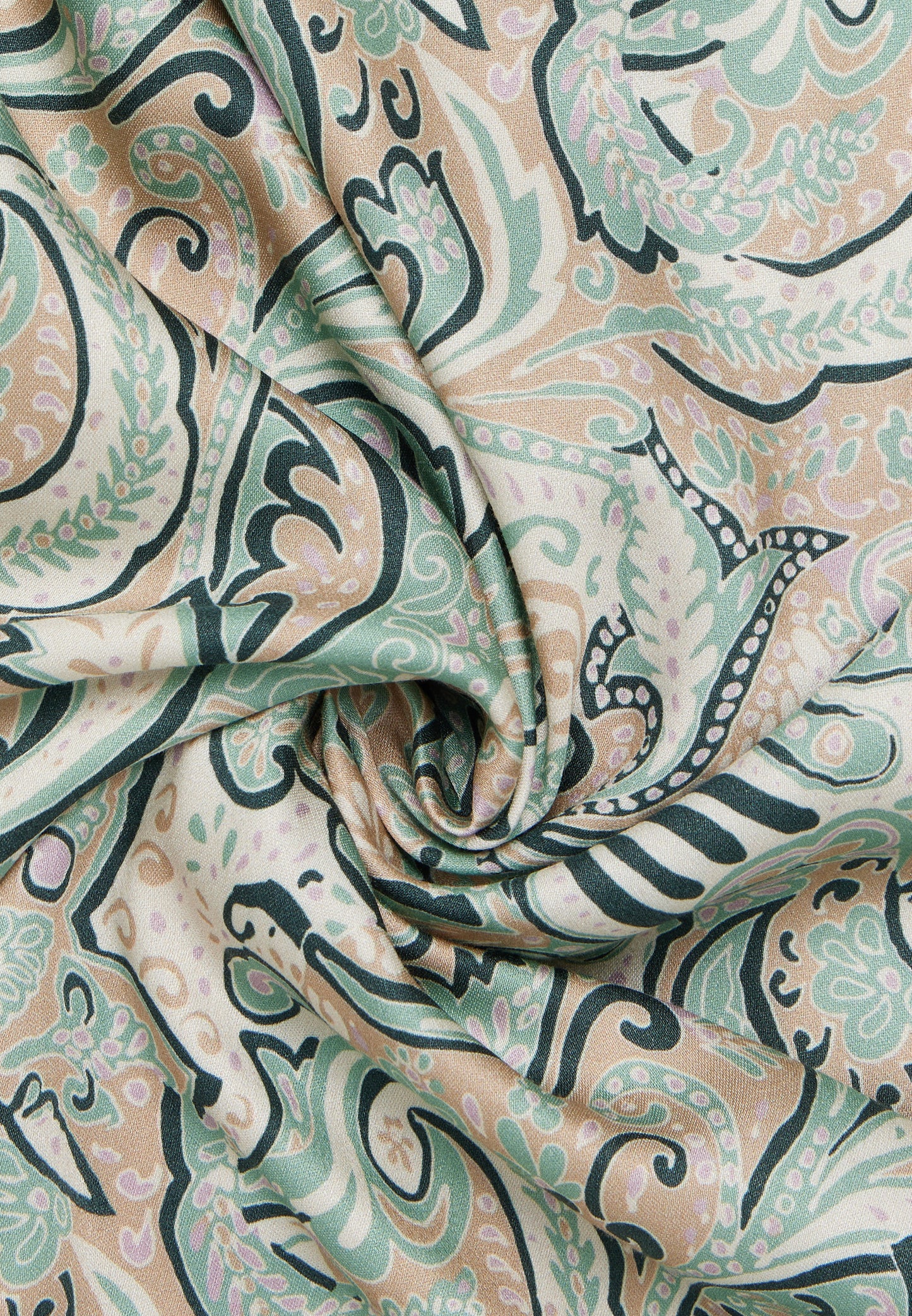 ETERNA Green Floral Classic Shirt