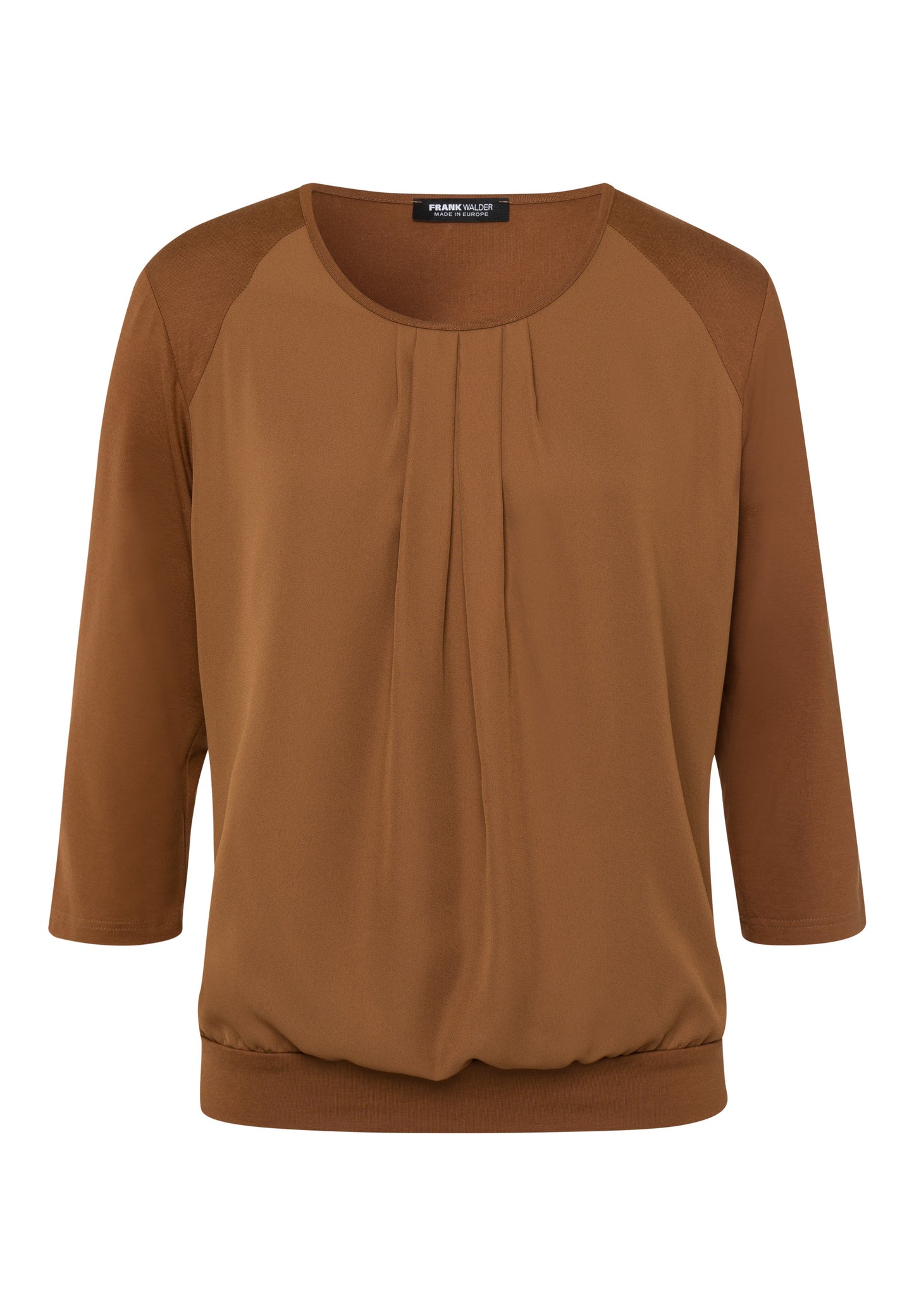 Frank Walder Cognac Blouse