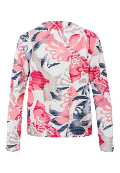 Frank Walder Coral Floral Printed Jacket