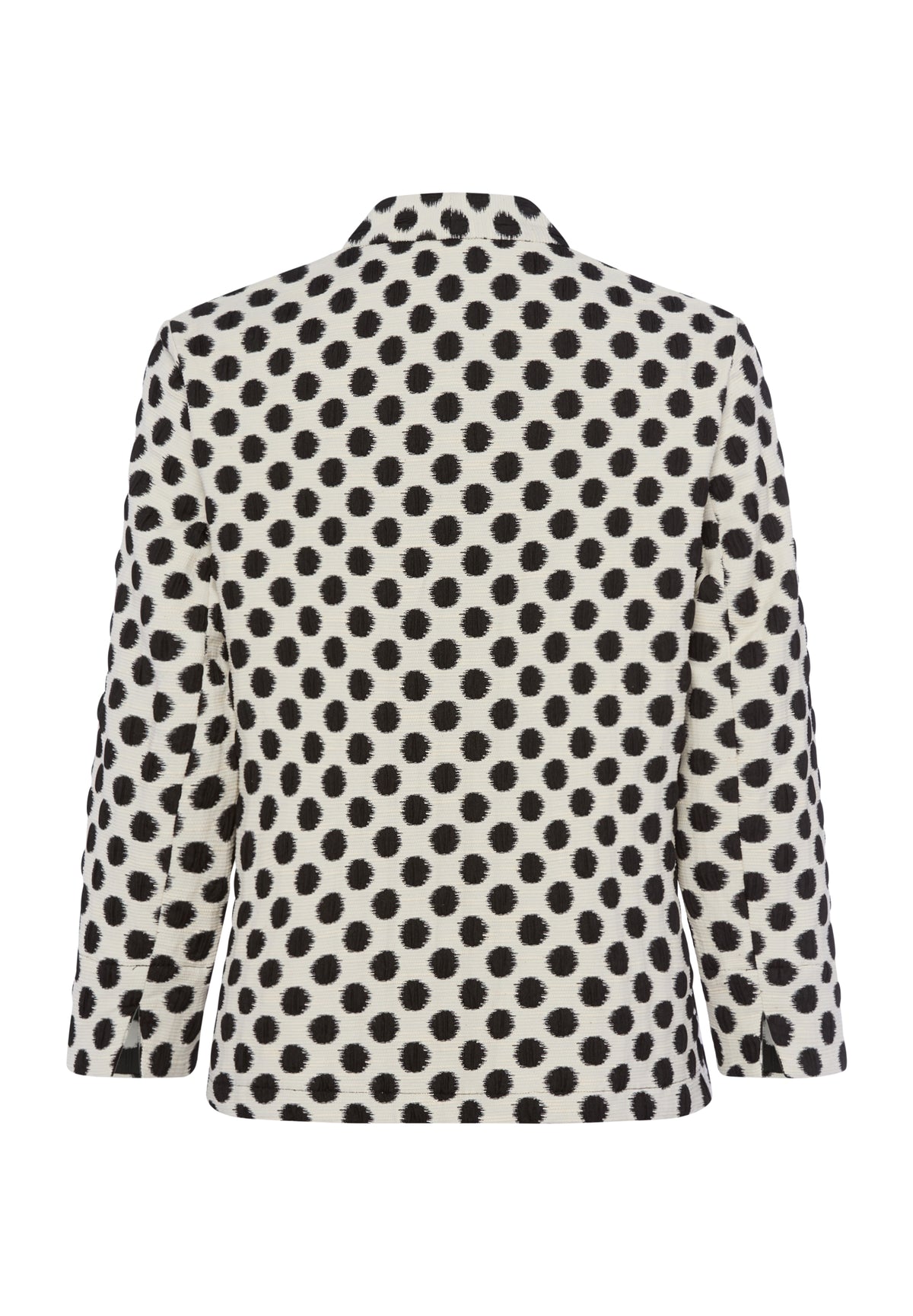 Frank Walder Polka Dot Single-Button Jacket