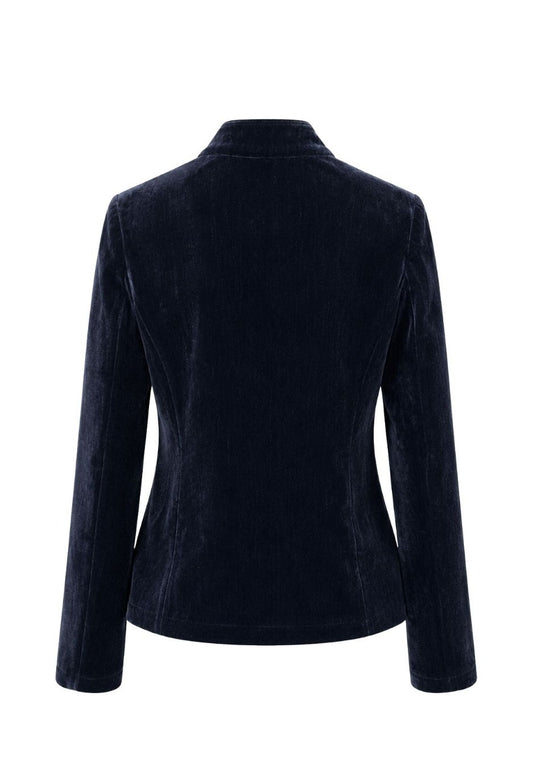 Frank Walder Navy Velvet Jacket