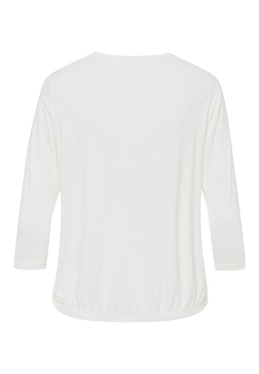 Frank Walder Lilac Motif Blouse