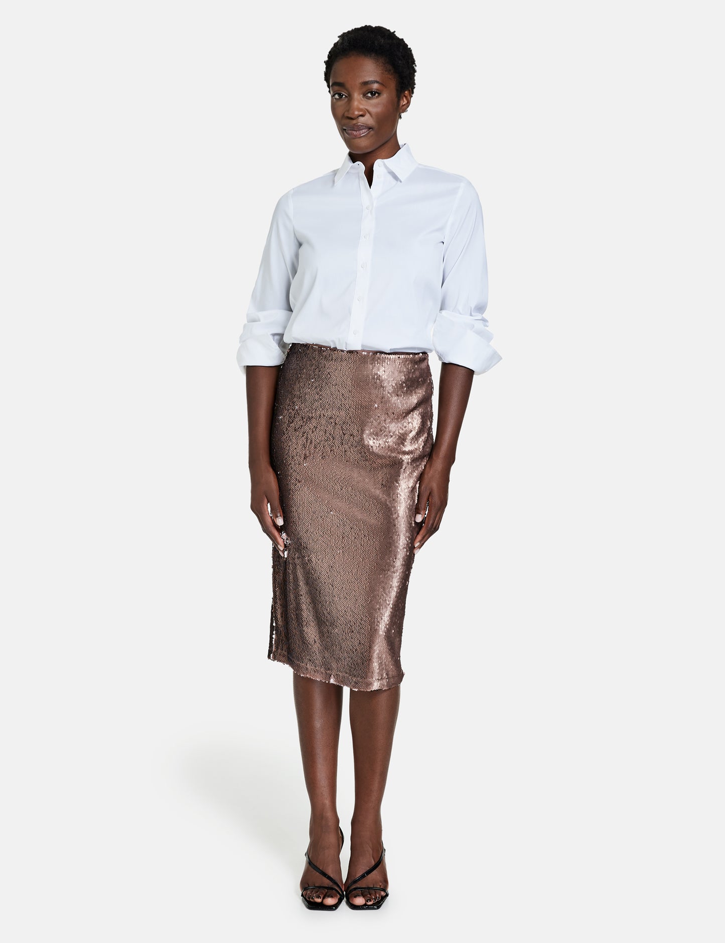 Gerry Weber Bronze Sequin Skirt