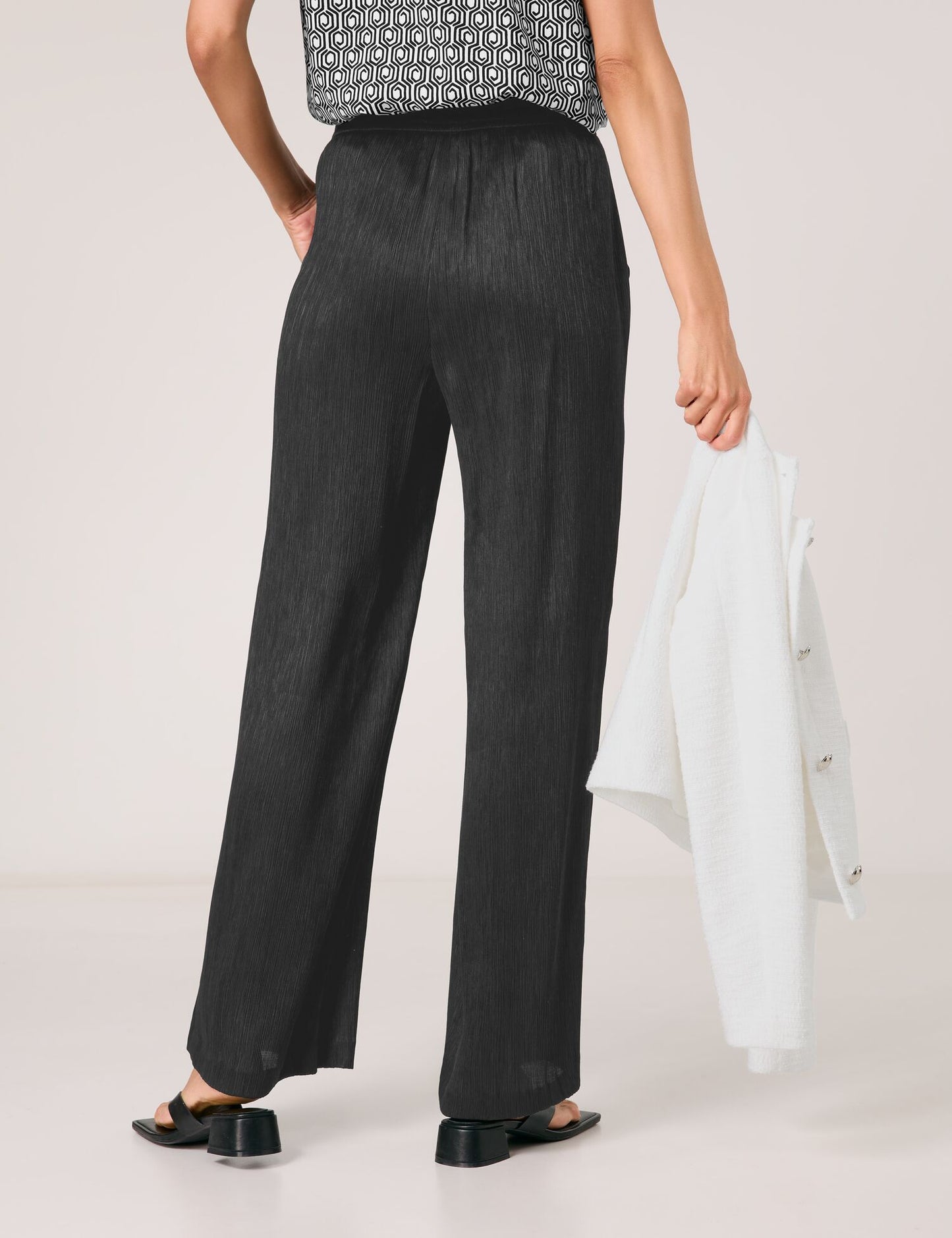 Gerry Weber Black Sheen Pants