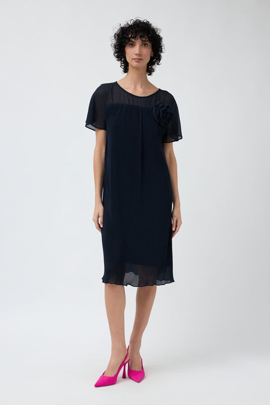 BARILOCHE Pink Pleated Dress