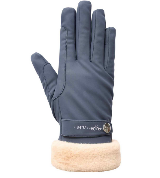 HV Society Navy Gloves