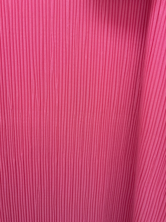 BARILOCHE Pink Pleated Dress