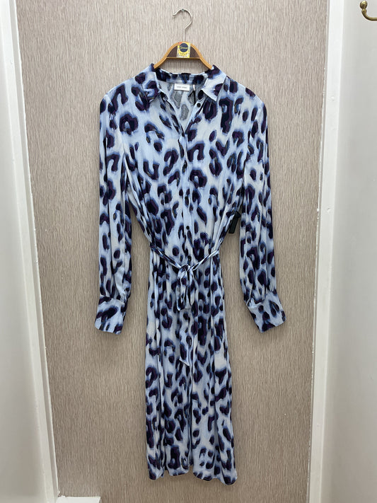 Gerry Weber Blue Leopard Shirt Dress