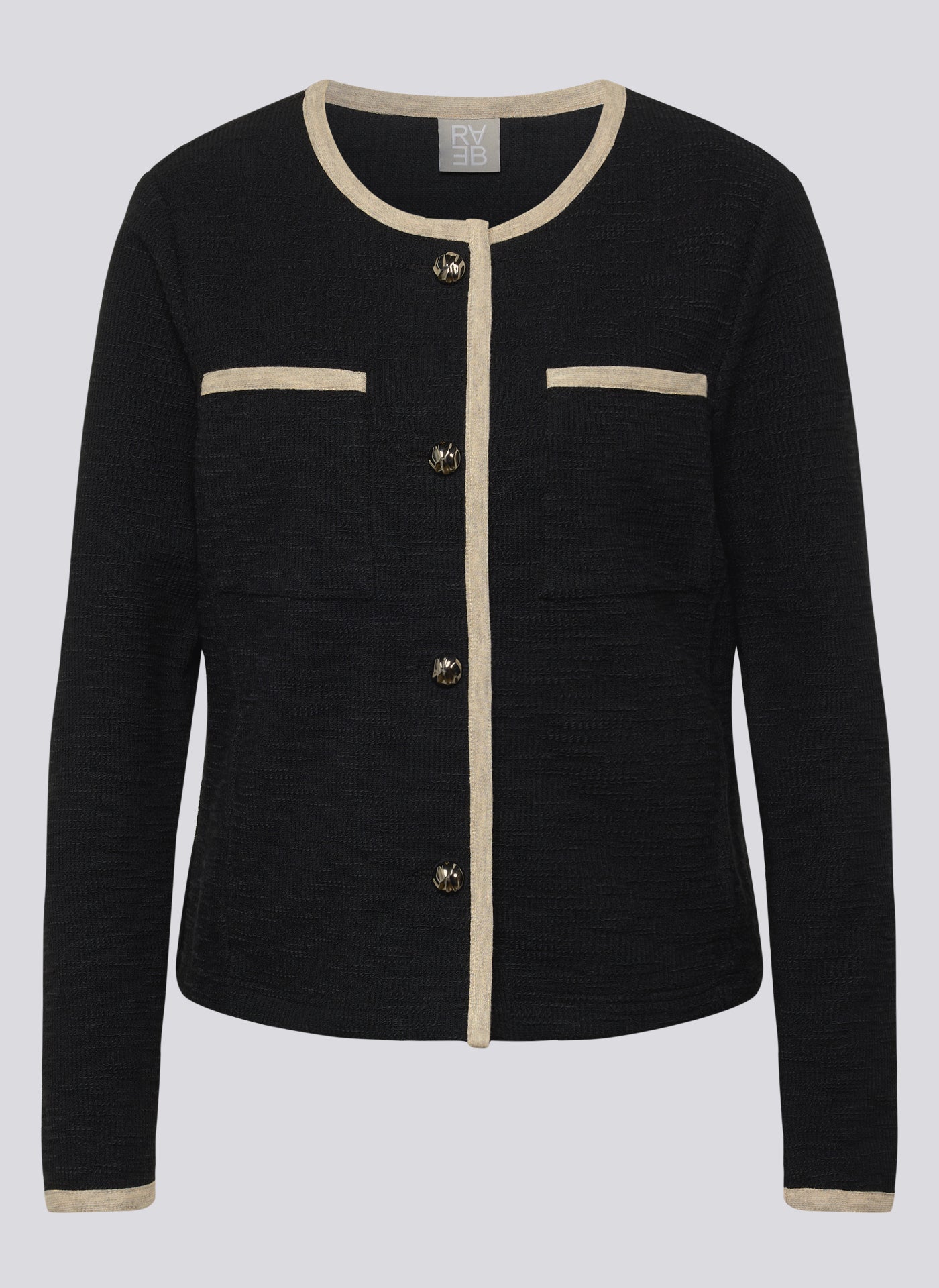 Rabe Black Tweed Jacket