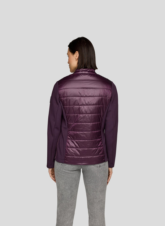RABE Aubergine Quilt Jacket