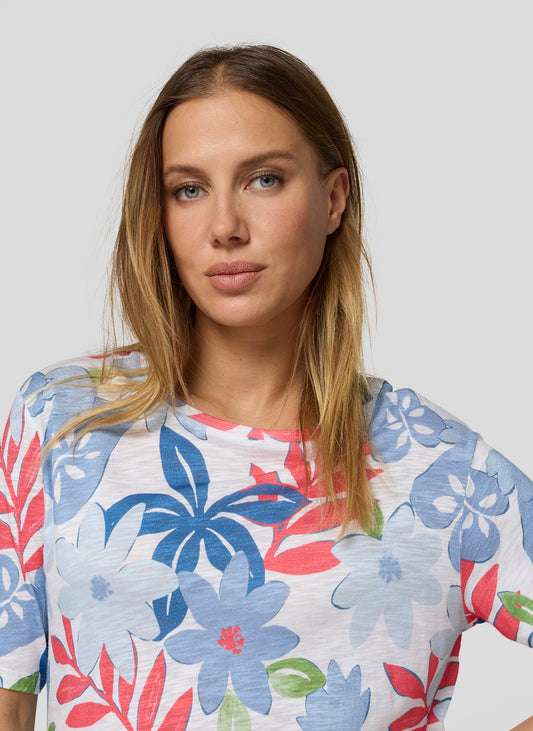 RABE Floral Print T-Shirt