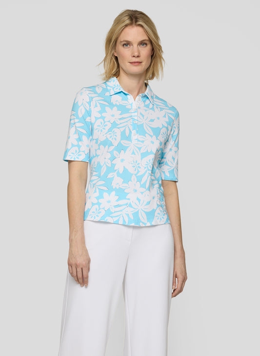 RABE Blue Print Shirt