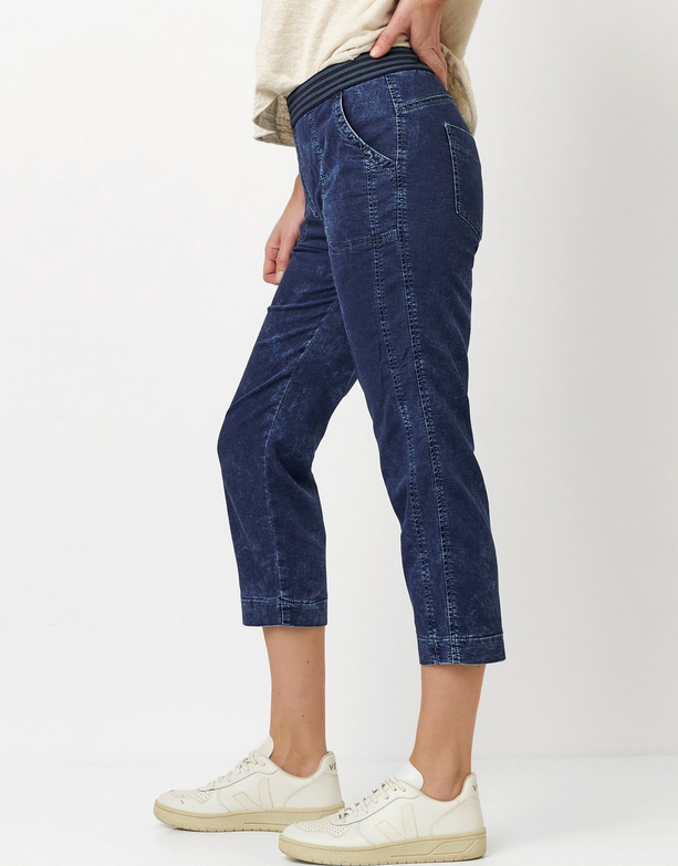 TONI Sue Denim Cropped Joggers