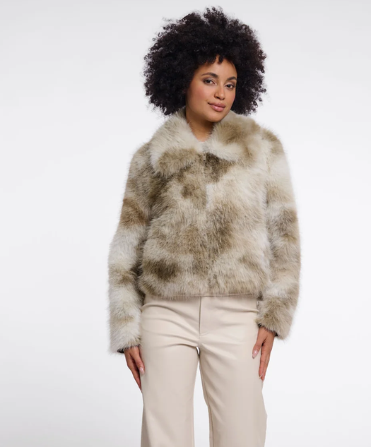 Rino & Pelle Amine Faux Fur Jacket