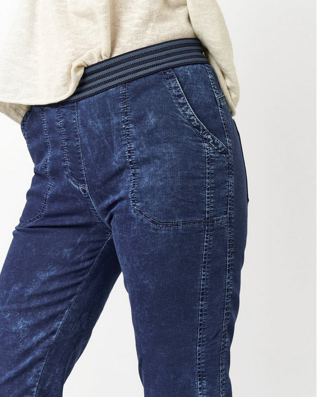 TONI Sue Denim Cropped Joggers
