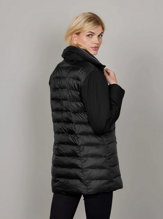 JUNGE Black Monalisa Padded Jacket