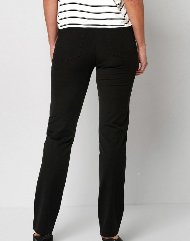 TONI Alice Zip Black Slim Trousers