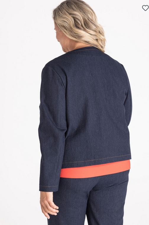 Frank Walder Denim Look Jacket