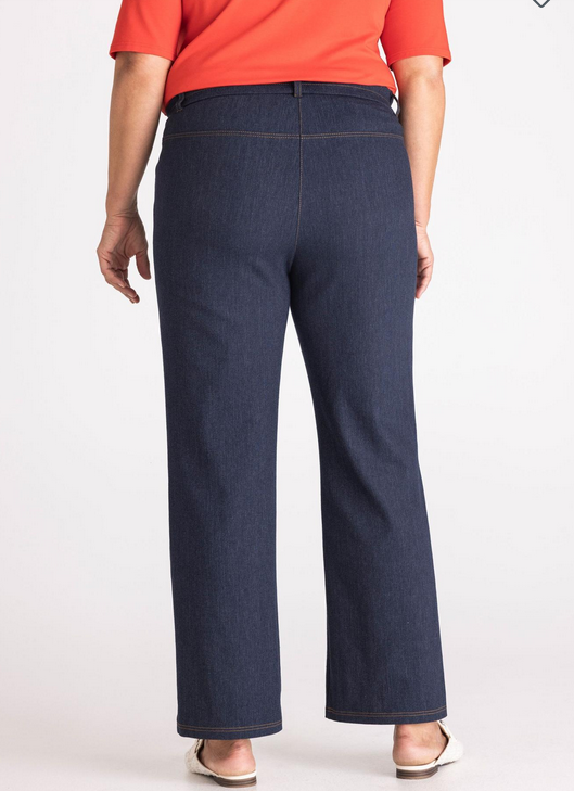 Frank Walder Denim Look Trousers