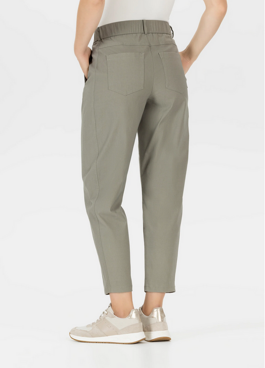Stehmann Ornela Khaki Cropped Trousers